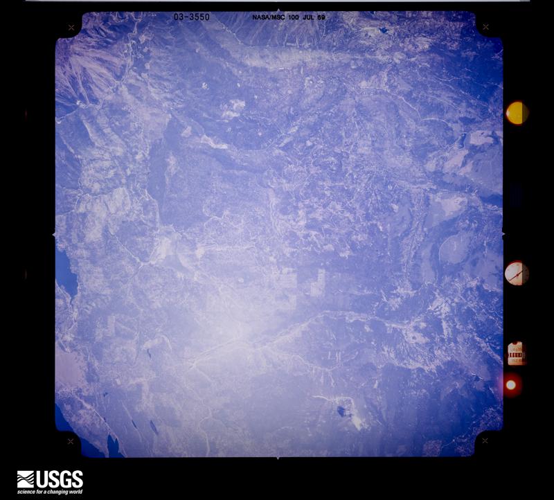 U.S. Geological Survey aerial photograph, 1969-07-18, scale 1:122431