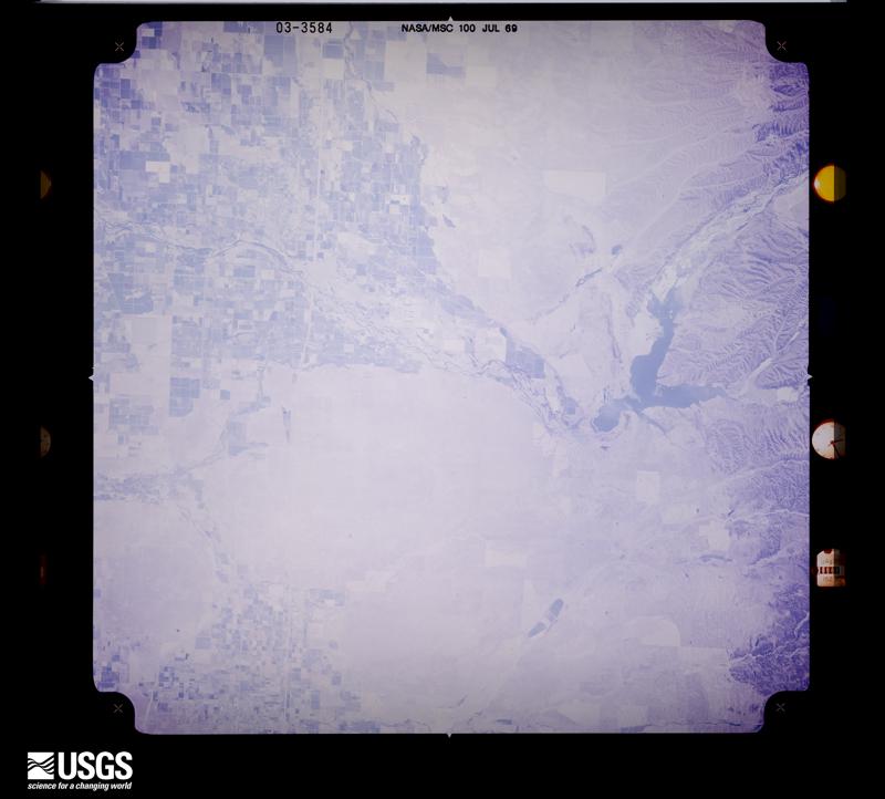 U.S. Geological Survey aerial photograph, 1969-07-18, scale 1:118400