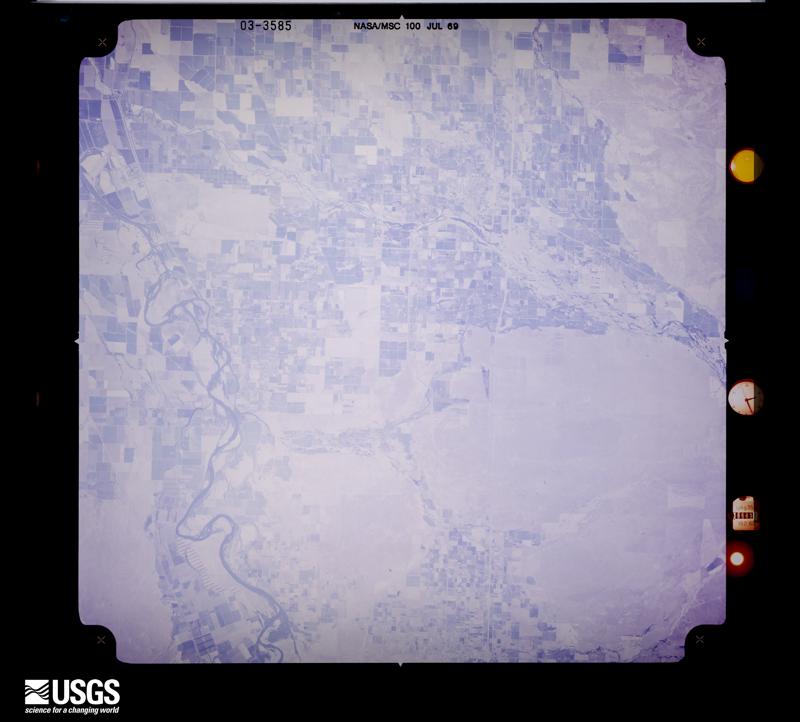 U.S. Geological Survey aerial photograph, 1969-07-18, scale 1:118400