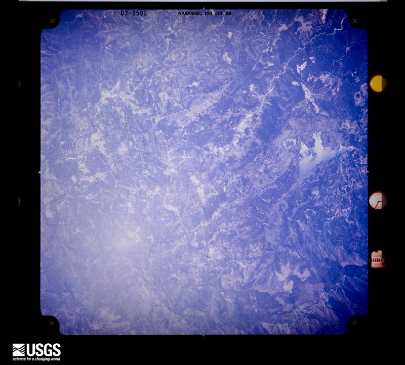 U.S. Geological Survey aerial photograph, 1969-07-18, scale 1:118400