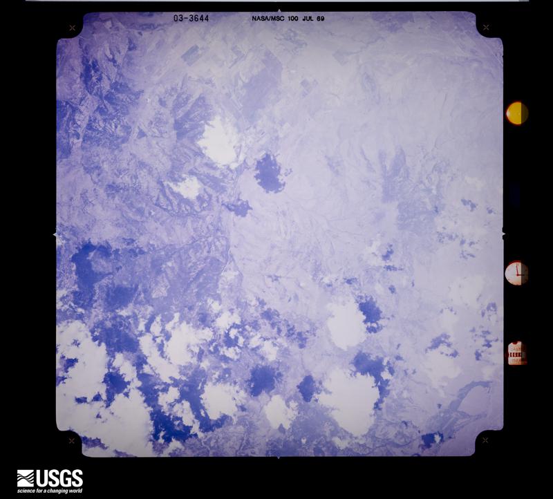 U.S. Geological Survey aerial photograph, 1969-07-18, scale 1:111633