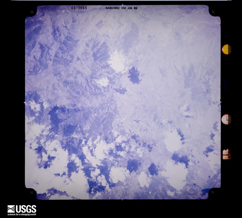 U.S. Geological Survey aerial photograph, 1969-07-18, scale 1:111633