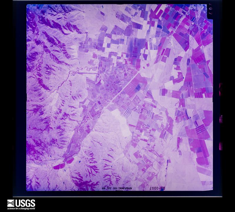 U.S. Geological Survey aerial photograph, 1969-07-17, scale 1:63763
