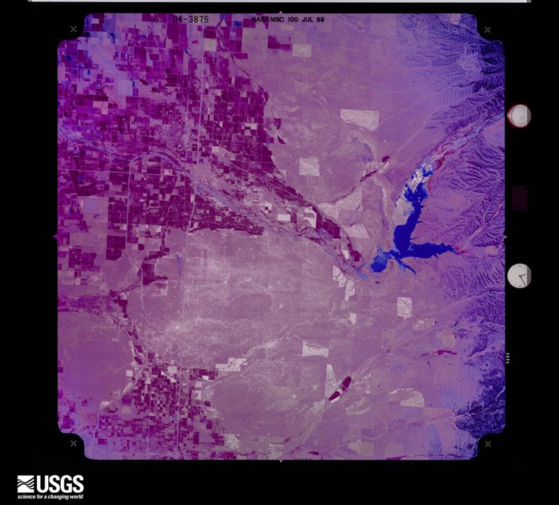 U.S. Geological Survey aerial photograph, 1969-07-18, scale 1:117876