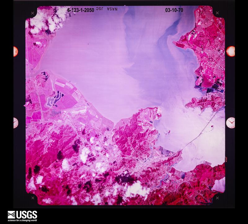 U.S. Geological Survey aerial photograph, 1970-03-10, scale 1:100177