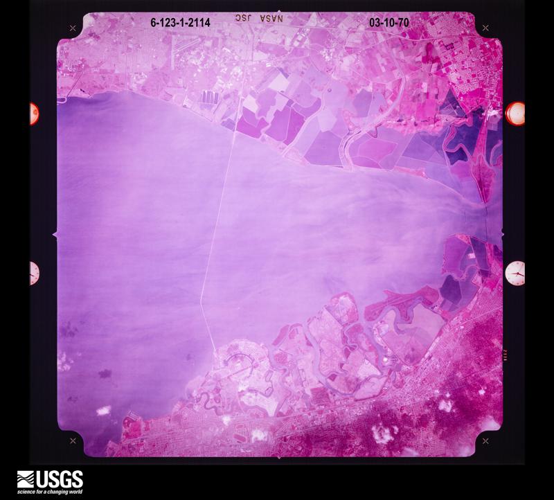 U.S. Geological Survey aerial photograph, 1970-03-10, scale 1:101270