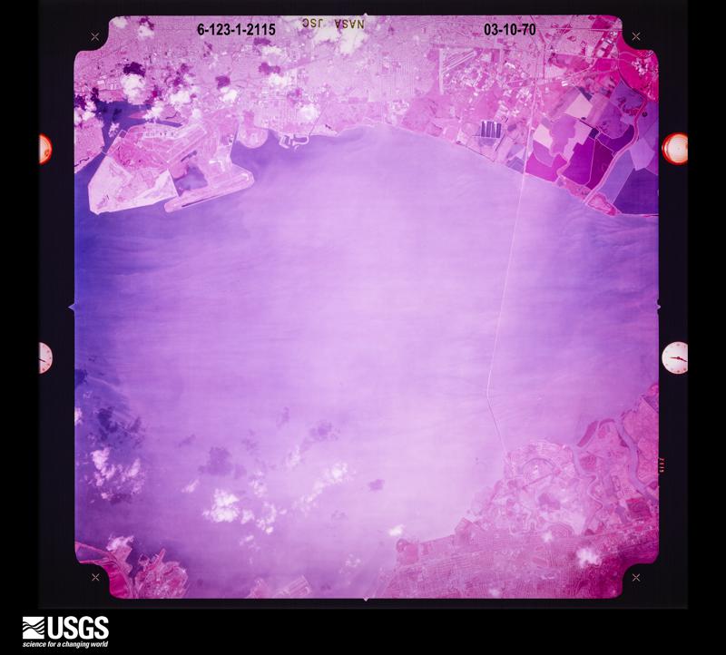 U.S. Geological Survey aerial photograph, 1970-03-10, scale 1:101270