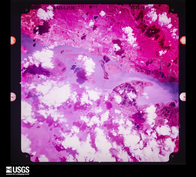 U.S. Geological Survey aerial photograph, 1970-03-10, scale 1:98916