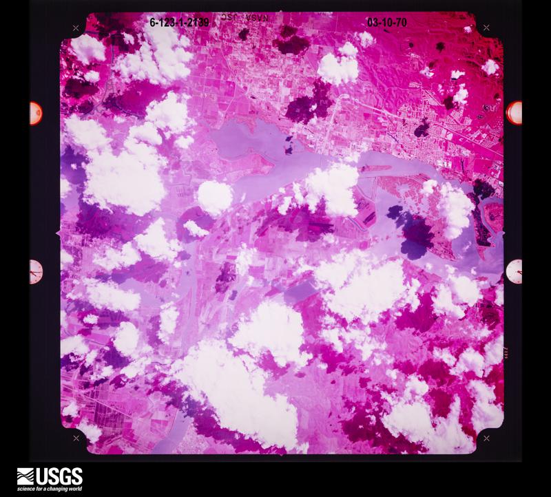 U.S. Geological Survey aerial photograph, 1970-03-10, scale 1:100030