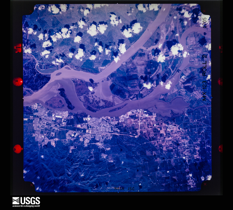 U.S. Geological Survey aerial photograph, 1970-03-10, scale 1:100589