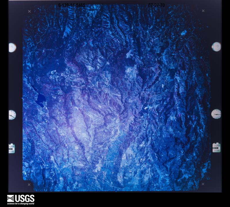 U.S. Geological Survey aerial photograph, 1970-07-24, scale 1:119432
