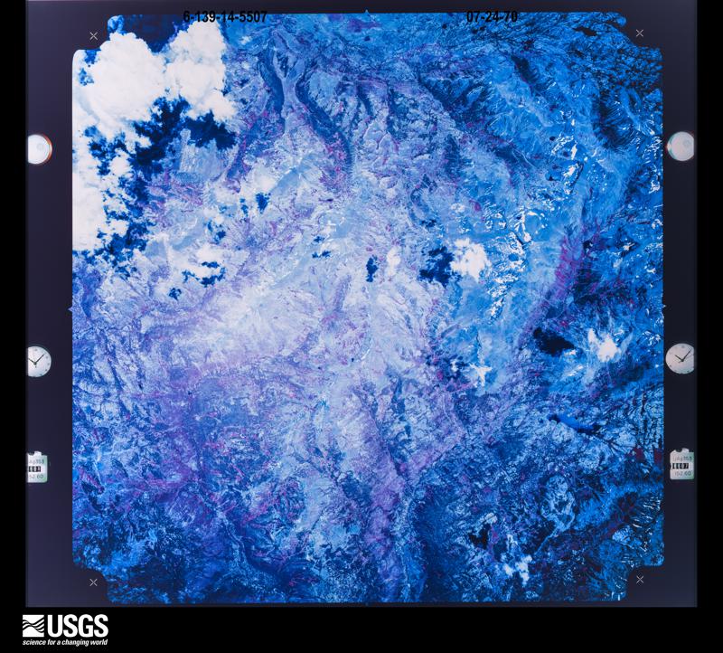 U.S. Geological Survey aerial photograph, 1970-07-24, scale 1:115908