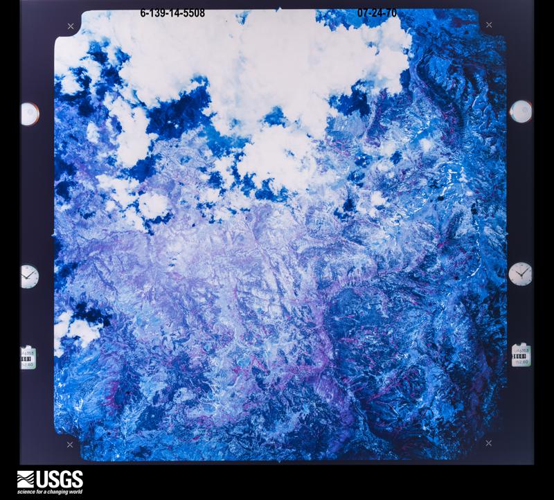 U.S. Geological Survey aerial photograph, 1970-07-24, scale 1:112083