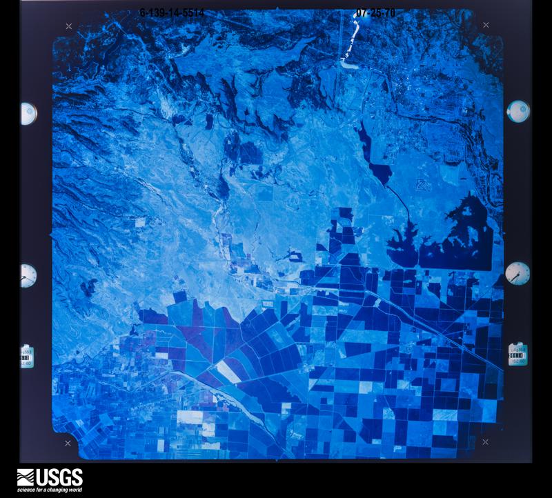 U.S. Geological Survey aerial photograph, 1970-07-25, scale 1:117229