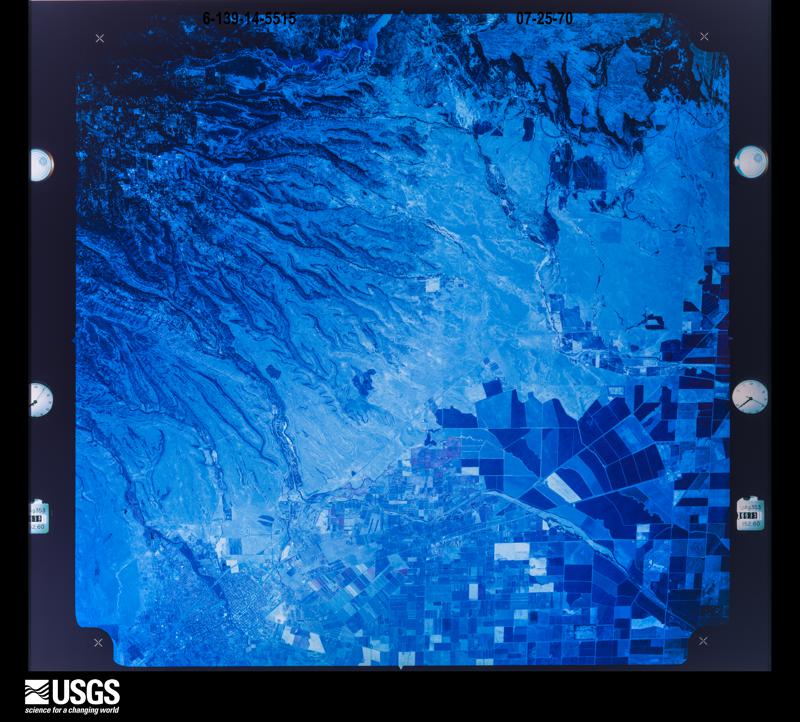 U.S. Geological Survey aerial photograph, 1970-07-25, scale 1:117229