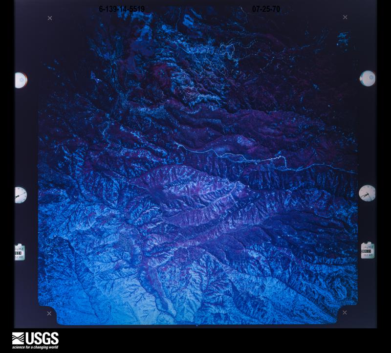 U.S. Geological Survey aerial photograph, 1970-07-25, scale 1:117229