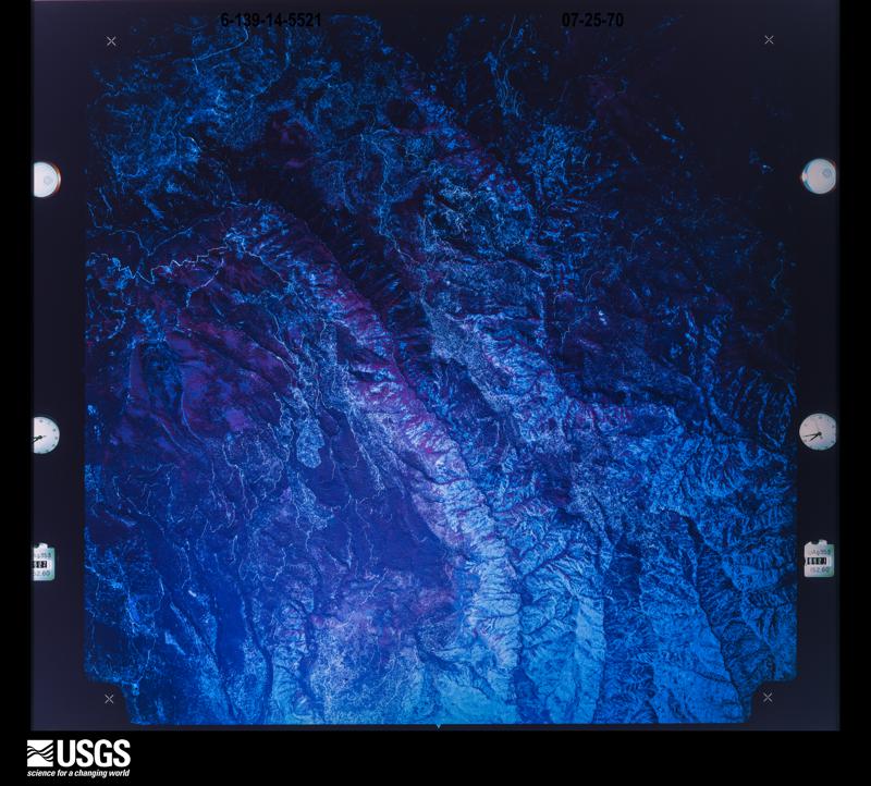 U.S. Geological Survey aerial photograph, 1970-07-25, scale 1:117229