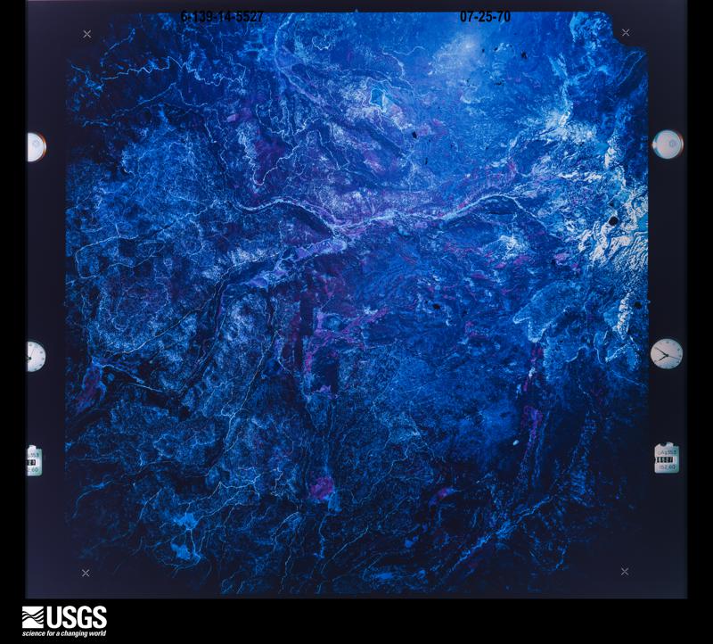 U.S. Geological Survey aerial photograph, 1970-07-25, scale 1:112556