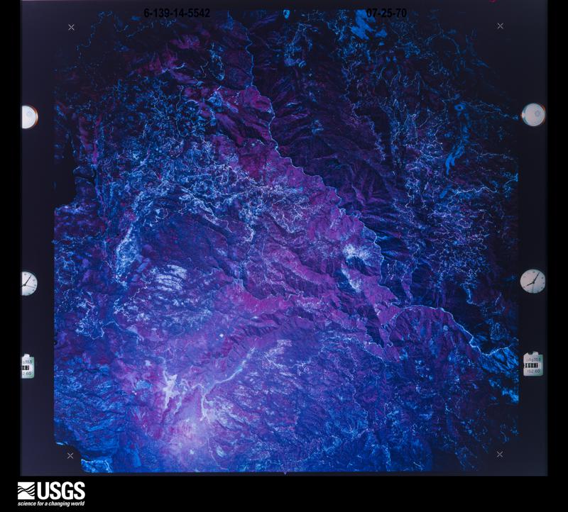 U.S. Geological Survey aerial photograph, 1970-07-25, scale 1:118487