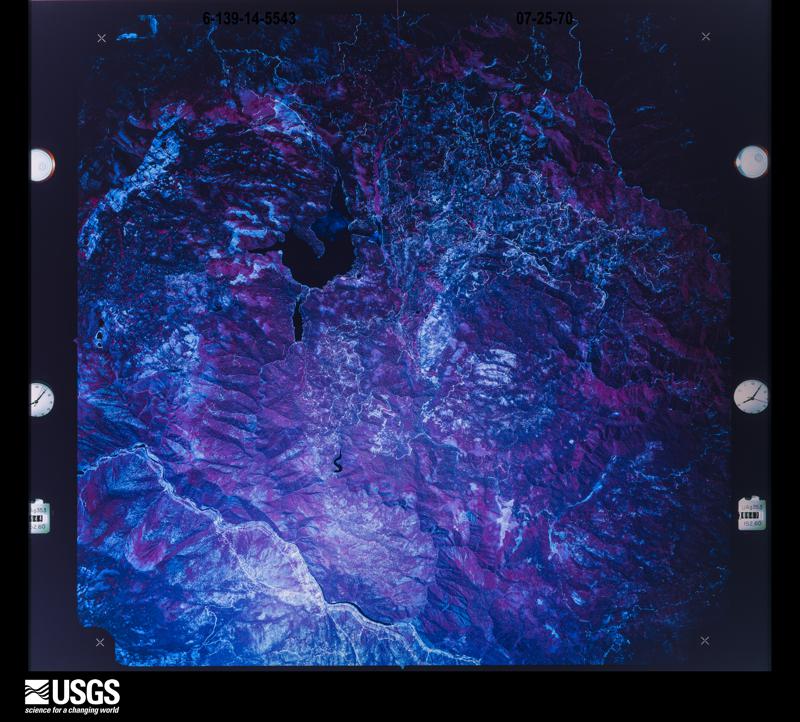 U.S. Geological Survey aerial photograph, 1970-07-25, scale 1:118487