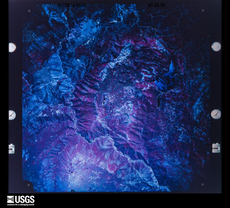 U.S. Geological Survey aerial photograph, 1970-07-25, scale 1:118487