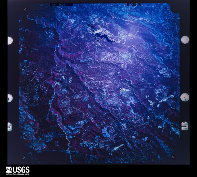 U.S. Geological Survey aerial photograph, 1970-07-25, scale 1:120172