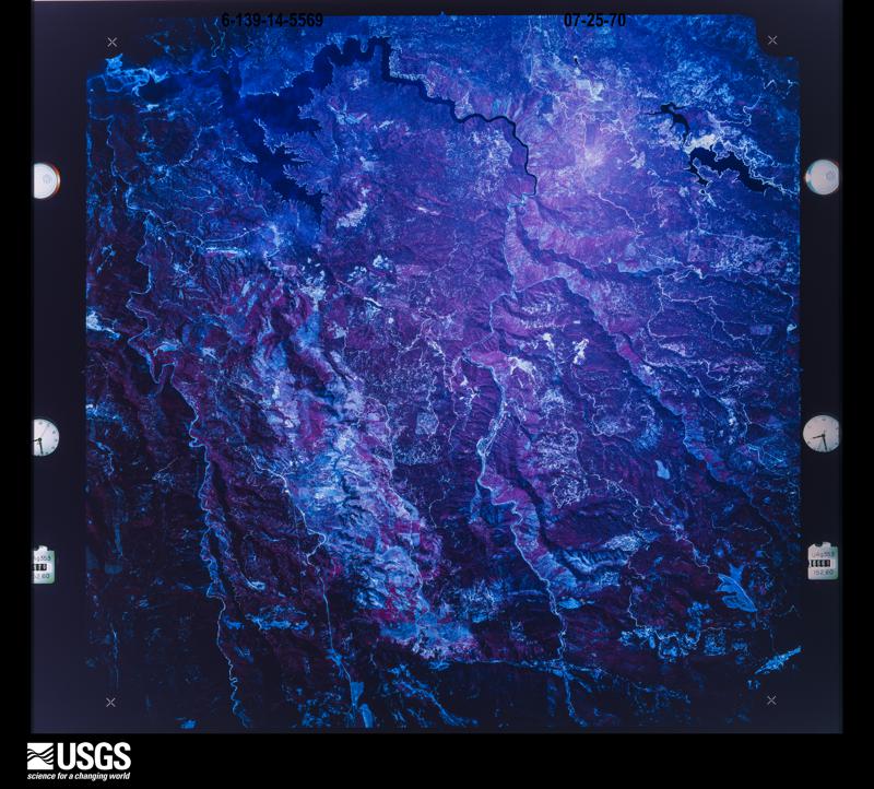U.S. Geological Survey aerial photograph, 1970-07-25, scale 1:120172