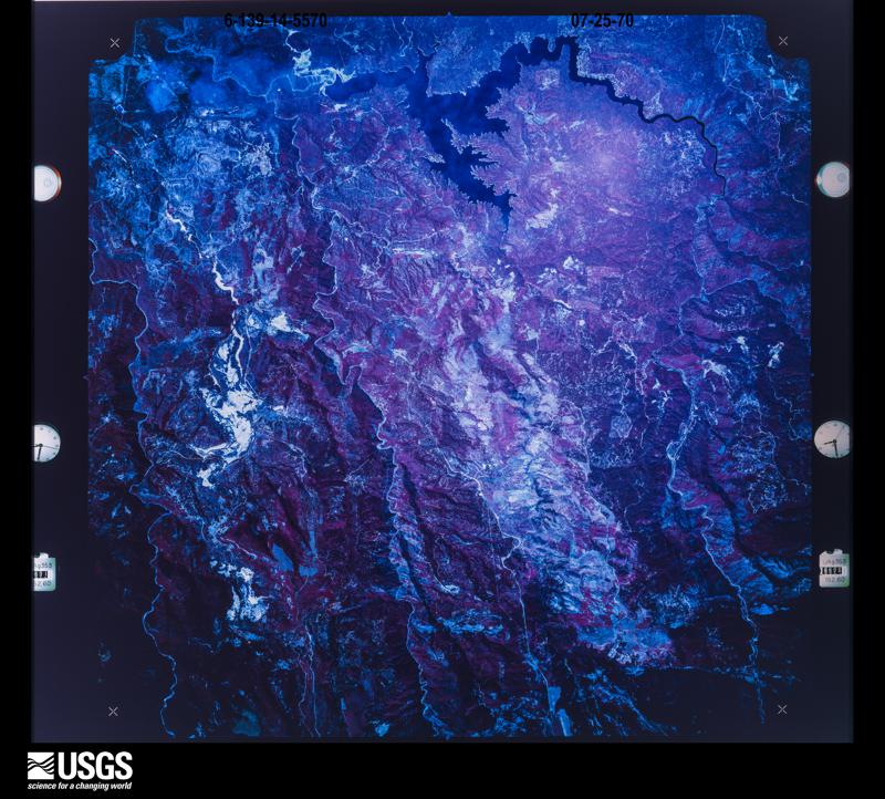 U.S. Geological Survey aerial photograph, 1970-07-25, scale 1:120172