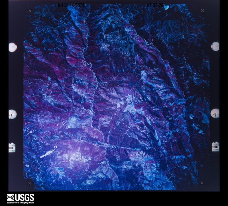 U.S. Geological Survey aerial photograph, 1970-07-25, scale 1:118336