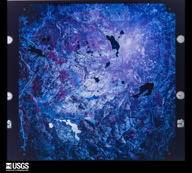 U.S. Geological Survey aerial photograph, 1970-07-25, scale 1:120784