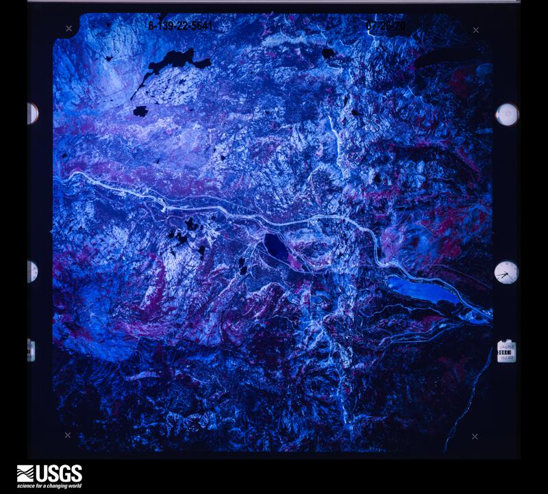 U.S. Geological Survey aerial photograph, 1970-07-26, scale 1:122562