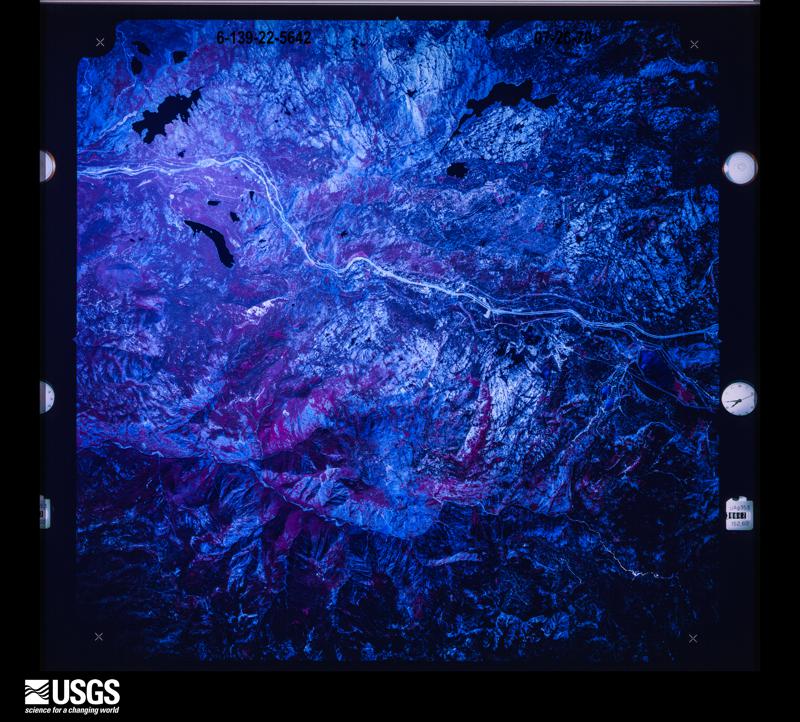 U.S. Geological Survey aerial photograph, 1970-07-26, scale 1:122562