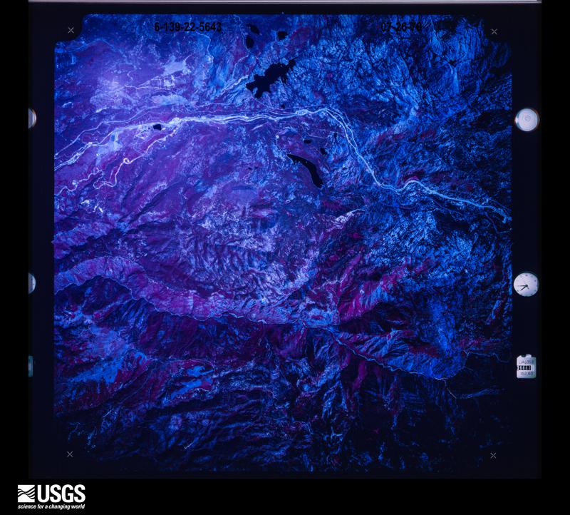 U.S. Geological Survey aerial photograph, 1970-07-26, scale 1:123405