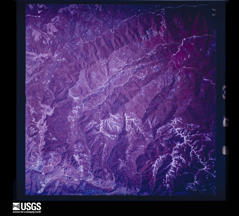 U.S. Geological Survey aerial photograph, 1971-03-31, scale 1:61627