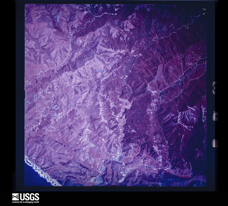 U.S. Geological Survey aerial photograph, 1971-03-31, scale 1:61627