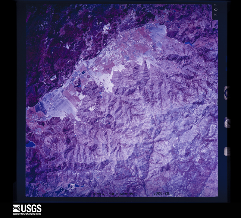 U.S. Geological Survey aerial photograph, 1971-03-31, scale 1:60042