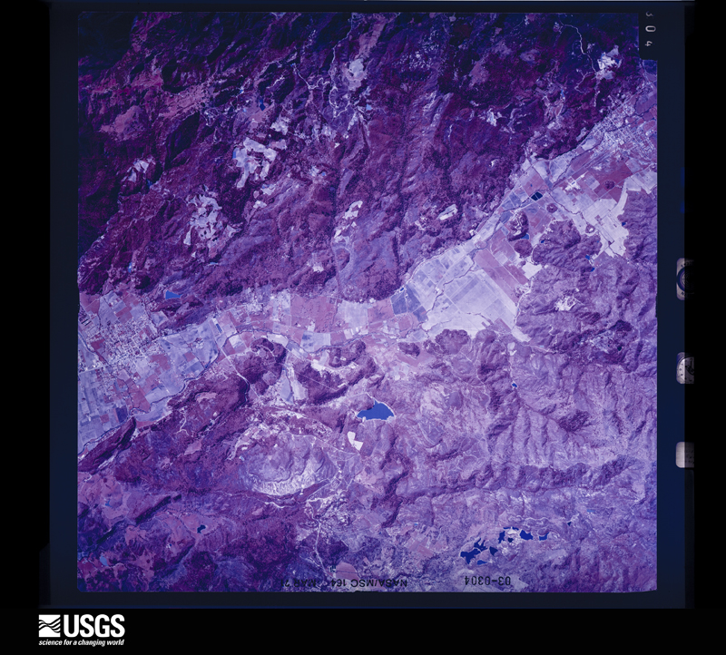 U.S. Geological Survey aerial photograph, 1971-03-31, scale 1:60042