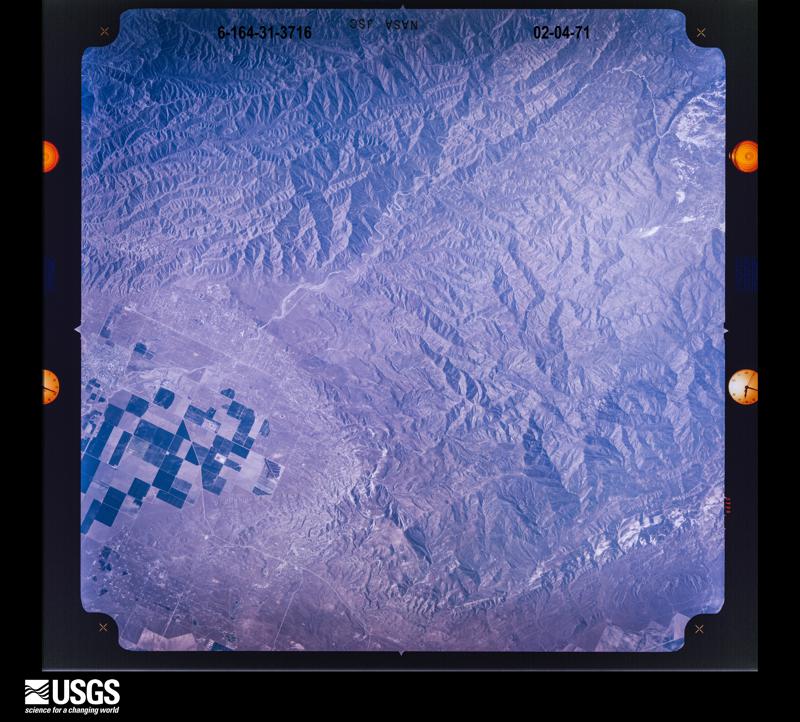 U.S. Geological Survey aerial photograph, 1971-02-04, scale 1:120758