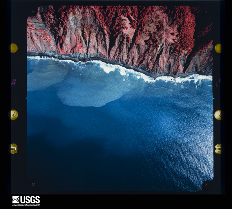 U.S. Geological Survey aerial photograph, 1972-01-26, scale 1:8820