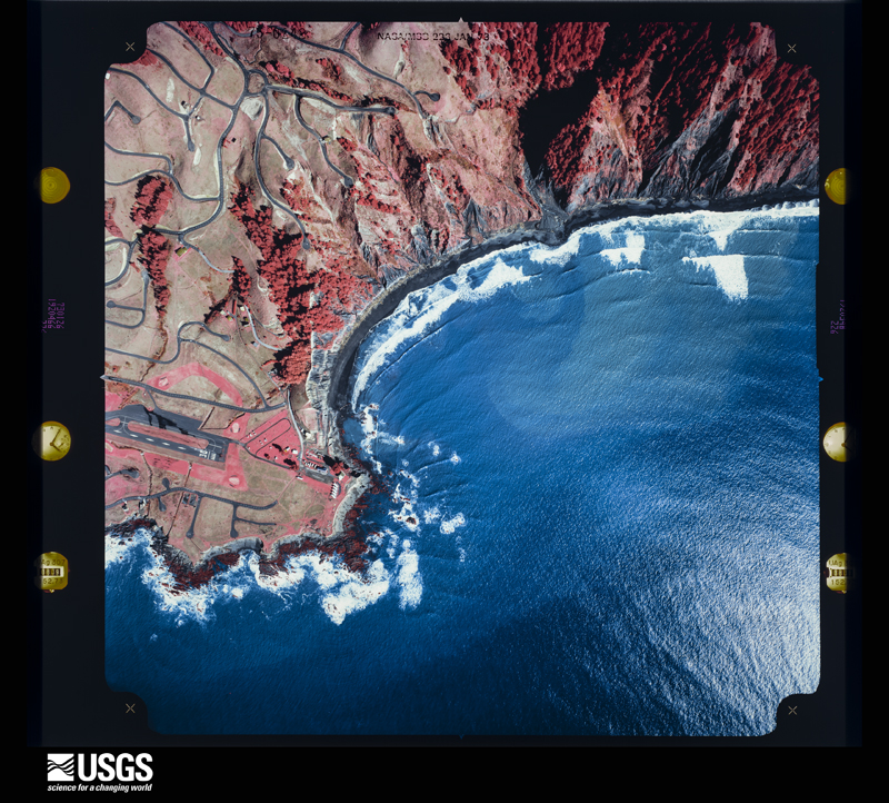 U.S. Geological Survey aerial photograph, 1972-01-26, scale 1:8894