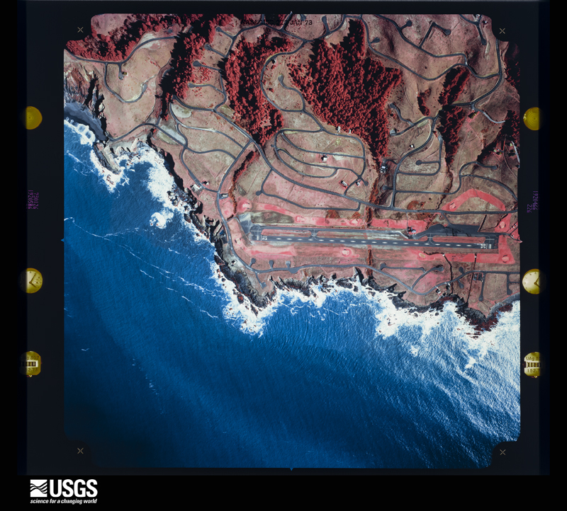 U.S. Geological Survey aerial photograph, 1972-01-26, scale 1:8894