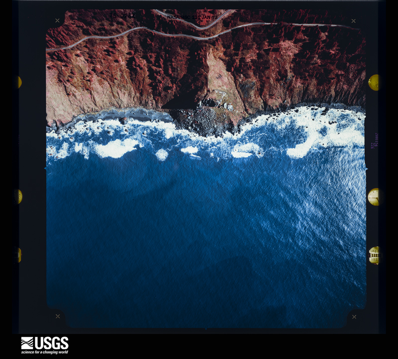 U.S. Geological Survey aerial photograph, 1972-01-26, scale 1:7179
