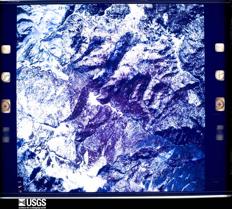 U.S. Geological Survey aerial photograph, 1974-01-29, scale 1:60552