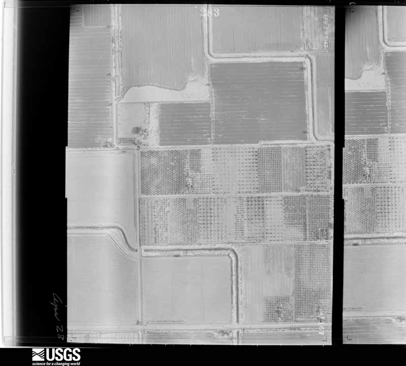 U.S. Geological Survey aerial photograph, 1947-04-28, scale 1:6000