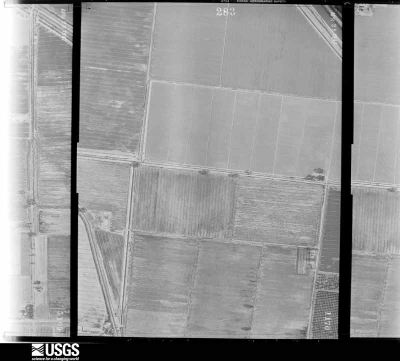 U.S. Geological Survey aerial photograph, 1947-04-28, scale 1:6000