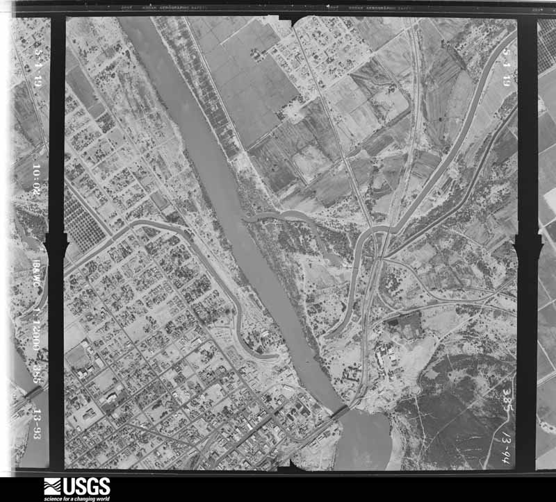 U.S. Geological Survey aerial photograph, 1949-05-04, scale 1:12000