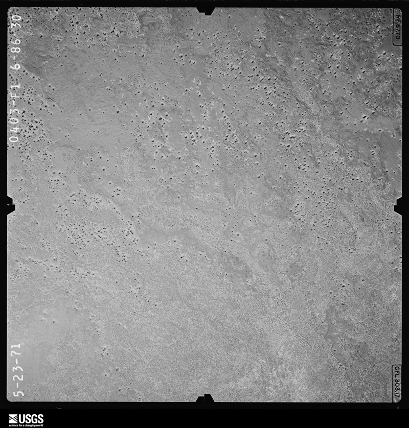 U.S. Geological Survey aerial photograph, 1971-05-23, scale 1:12000