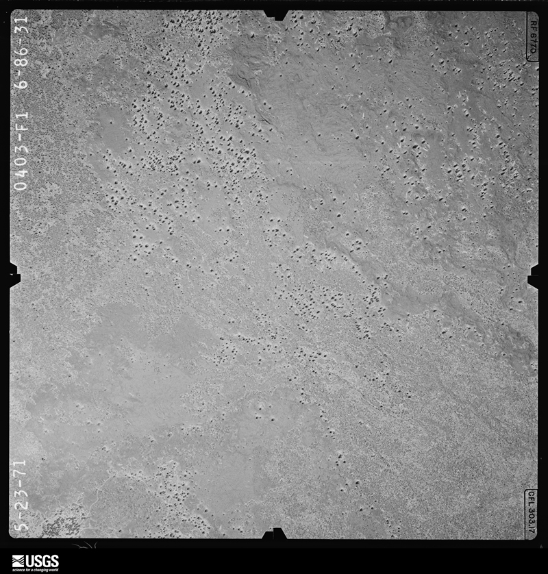 U.S. Geological Survey aerial photograph, 1971-05-23, scale 1:12000