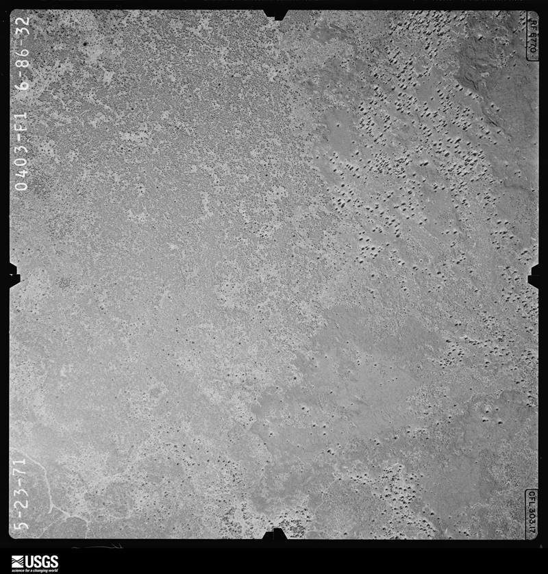 U.S. Geological Survey aerial photograph, 1971-05-23, scale 1:12000