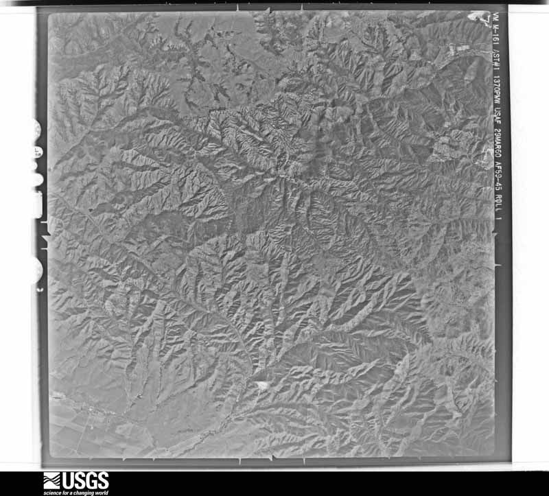 U.S. Geological Survey aerial photograph, 1960-04-02, scale 1:61600